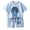 Light Blue, variant on WOYY Infant Boys Casual Outfits Short Sleeve T Shirt Shorts Set for Kids, Sizes 8-15M