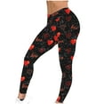 thumbnail image 6 of BLTIBY Leggings for Women Valentine's Day High Waisted Full Length Love Heart Graphic Workout Yoga Pants Spring Fashion 2025 Red XL, 6 of 7