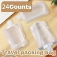 thumbnail image 2 of 24 Counts Drink Flasks Travel Pouches, Reusable Sneak Travel Drinking Alcohol Plastic Pouches, Concealable Plastic Flasks Bags, 2 of 5