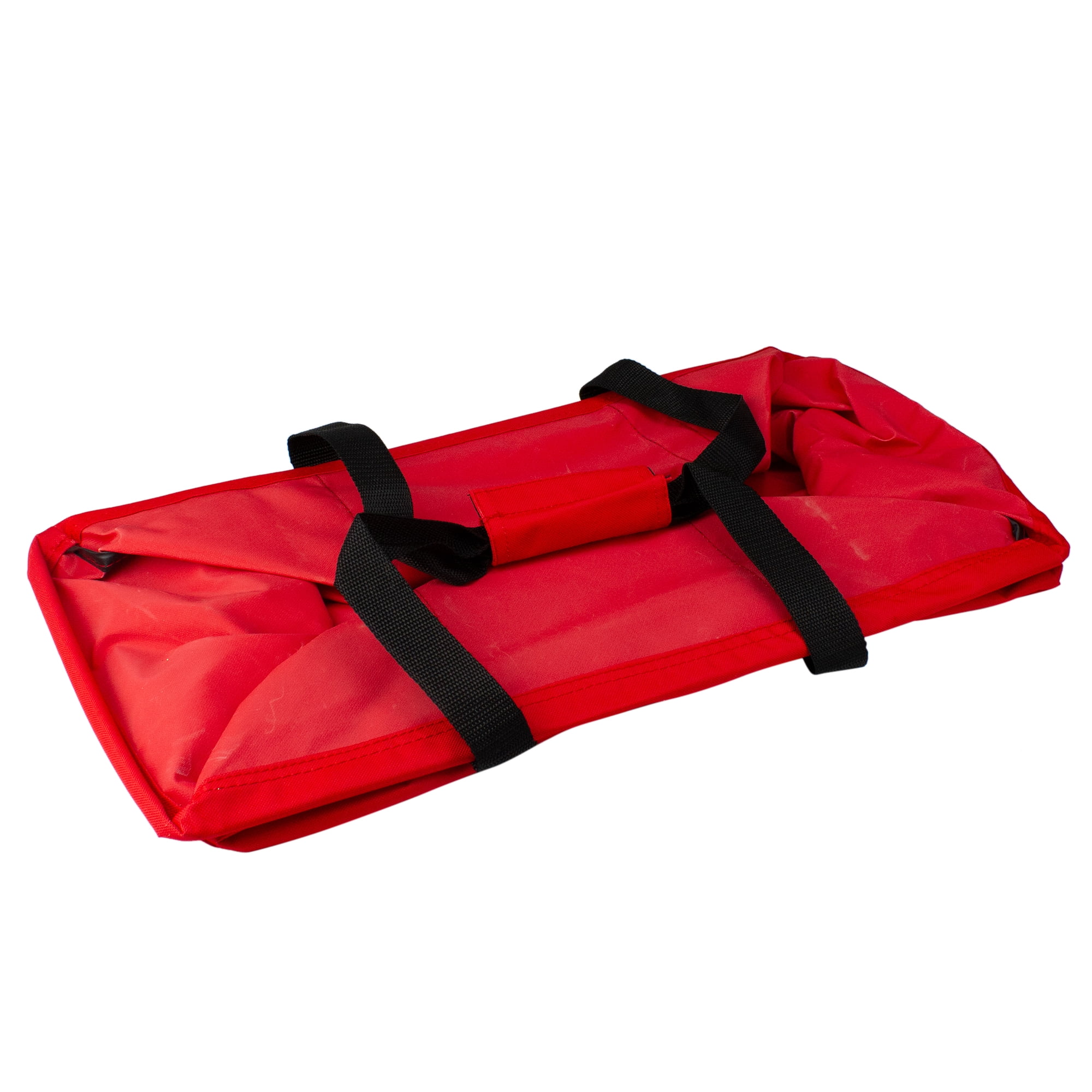 22" Red Collapsible Multi-Purpose Christmas Storage Bag with Carrying Handles