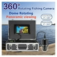 thumbnail image 2 of 7 Inch 20m/50m/100m Underwater Fishing Video Camera Fish Finder IP68 Waterproof 20 LEDs Dome Rotating Panoramic Viewing Camera ,Easy to Use, 2 of 7