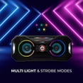 thumbnail image 3 of Altec Lansing Mix 2.0 - Waterproof Bluetooth Speaker with Strong Bass, Portable Speaker for Travel & Outdoor Use, 100 Foot Range & 20 Hour Playtime, Black, 3 of 5