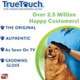 True Touch 5 Finger Deshedding Glove, for Easy Pet Grooming As Seen