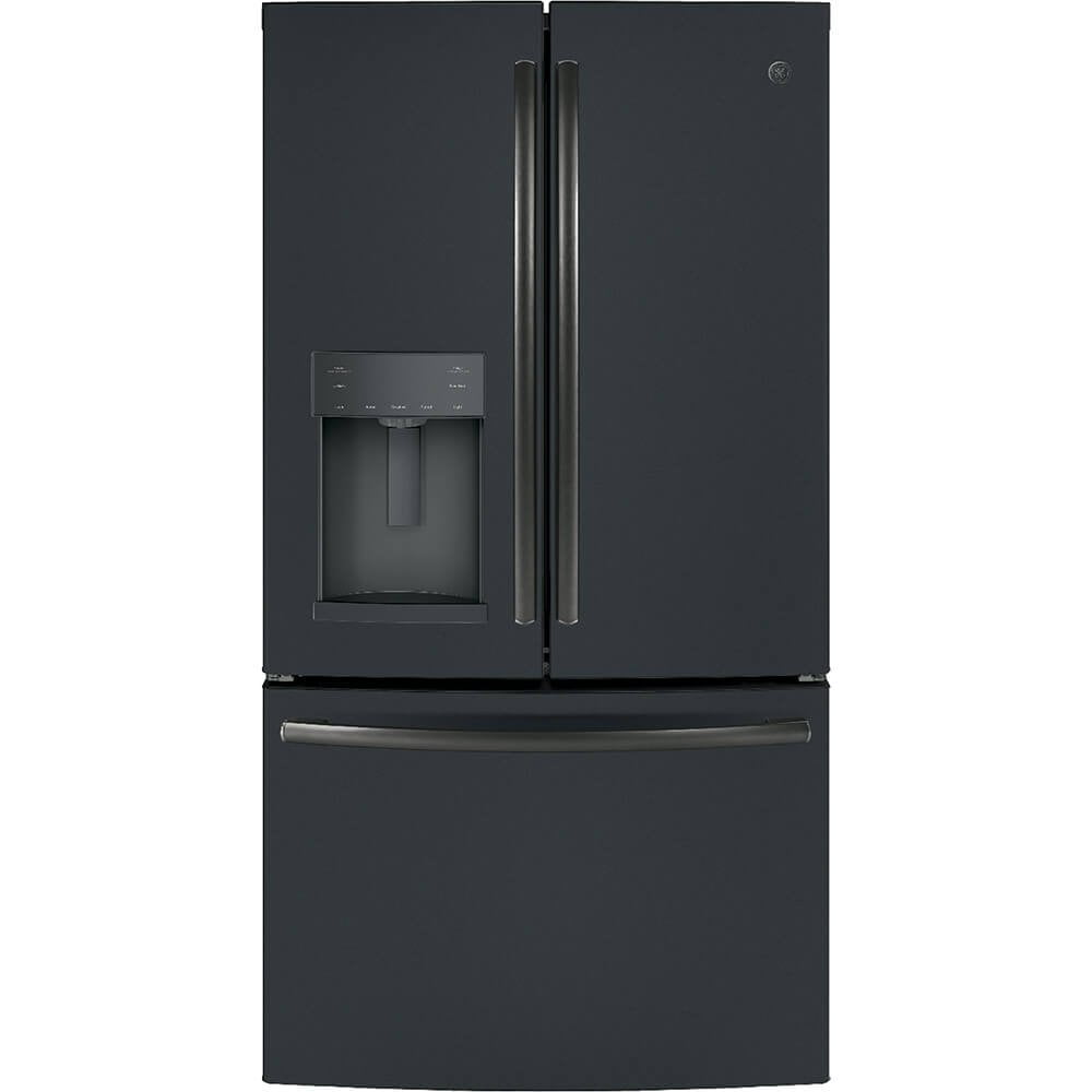 GE Appliances Refrigerador Independiente con Puertas Francesas Energy Star de 27,7 cu Ft, 385 lb