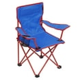 thumbnail image 4 of Ozark Trail Quad Camp Chair with Cupholder for Kids, Blue, Child Use, 4 of 7