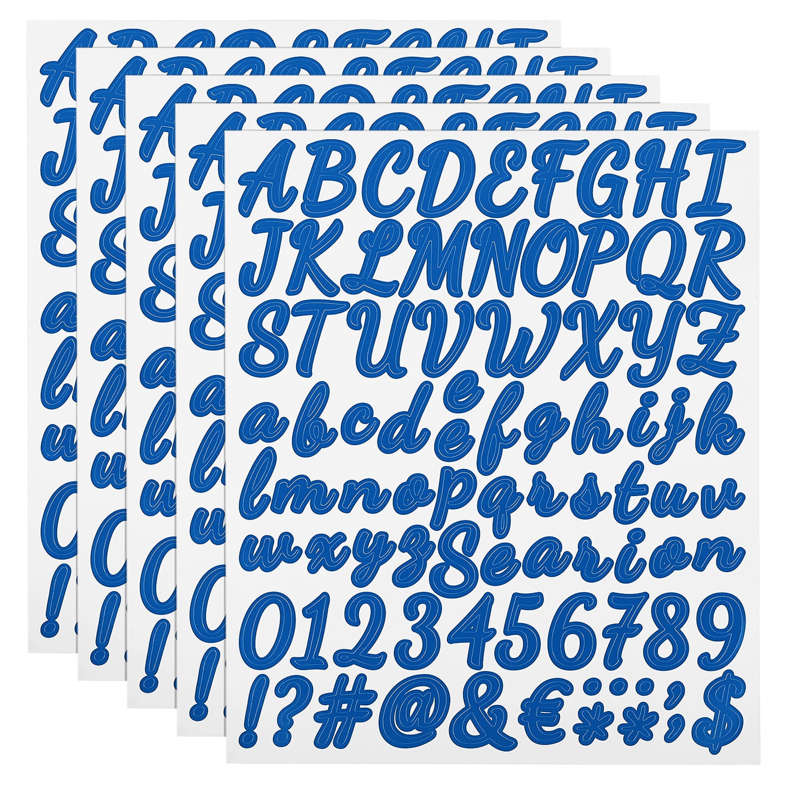 Adesivo Alfabeto Pooh – Letras E Números Decorativos - Foto 12