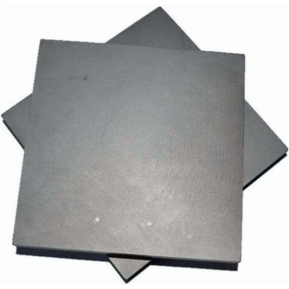 Gamvdout 2PCS Graphite Plate Panel Sheet High Pure Carbon Graphite Electrode Plate Pyrolytic Graphite Carbon Sheet 100X100mm Mould DIY (Size : 100 * 100 * 1mm)