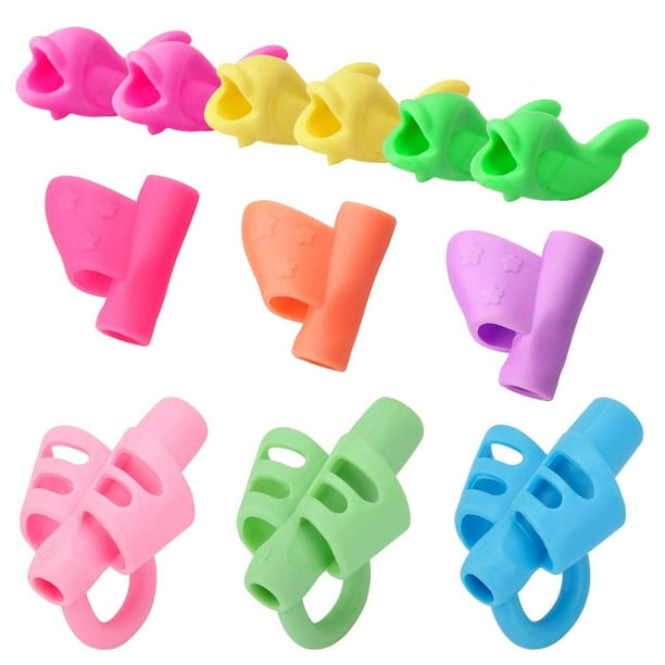 12 PCS Pencil Grips for Kids Handwriting for Preschool,Silicone Pencil ...