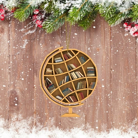 

Book Lovers Heart Shaped Bookshelf Pendant Acrylic Ornament Cat Hanging Ornament Ceramic Christmas Decorations Snowmen Decorative Chains for Hanging Copper Christmas Pug Kitchen Towels Bead Curtains