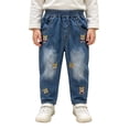 thumbnail image 4 of Ulitacool Pants For Boy 6-7 Years Straight Leg Lightweight Loose Fit Summer Pants Breathable Trousers Easy Comfort And Everyday Wear Blue, 4 of 8