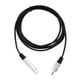 thumbnail image 2 of Cable de adaptador auxiliar de audio Cable de cable - Hembra de 6,35 mm a 3,5 mm Convertidor de conector de auriculares macho - 5.90 pies Sunnimix 3 cable de audio hembra de 5 mm, 2 of 8