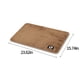 thumbnail image 3 of Alfombra antideslizante absorbente color caqui, 40 x 60 cm, impermeable, para interiores y exteriores, ideal para baño, cocina, sala de estar o entrada. Lavable y antifatiga., 3 of 7