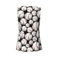 thumbnail image 6 of Goofa Cute Baseball Printed Womens Workout Tops for Women Sleeveless Yoga Shirts Athletic Running Tank Tops Sleeveless Gym Clothes Workout Apparel-X-Large, 6 of 9