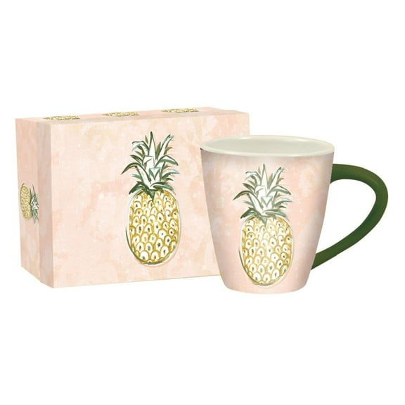 Lang Companies, Pineapple Paradise 17 oz. Cafe Mug by Chad Barrett