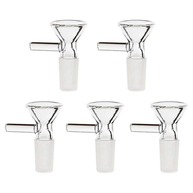 Embudo de tubo de vidrio versátil Yuarrent 5 paquetes/lote