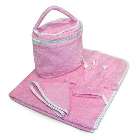 Trend Lab Terry Bath Time Gift Set, 0-9 Months
