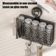 thumbnail image 5 of Yhmxh Utensilios de cocina Cesta pequeña para cocina, estante para baño, cesta colgante de plástico para colgar en la pared, cesta para guardar jengibre y ajo. Muebles para cocina, 5 of 6