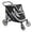 Grey, variant on Dog Stroller for Medium/Large Dogs One-Click Folding, Extra Large Pet Stroller for 2 Dogs with Storage Pocket & Shock Absorption, Up to 130 lbs, Grey
