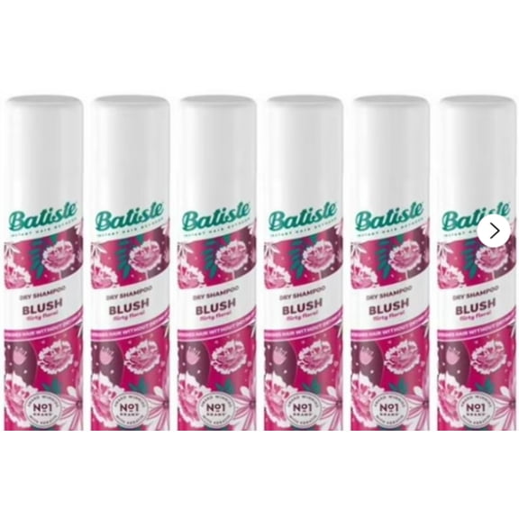 6 Pack Batiste Blush Dry Shampoo 3.81 oz