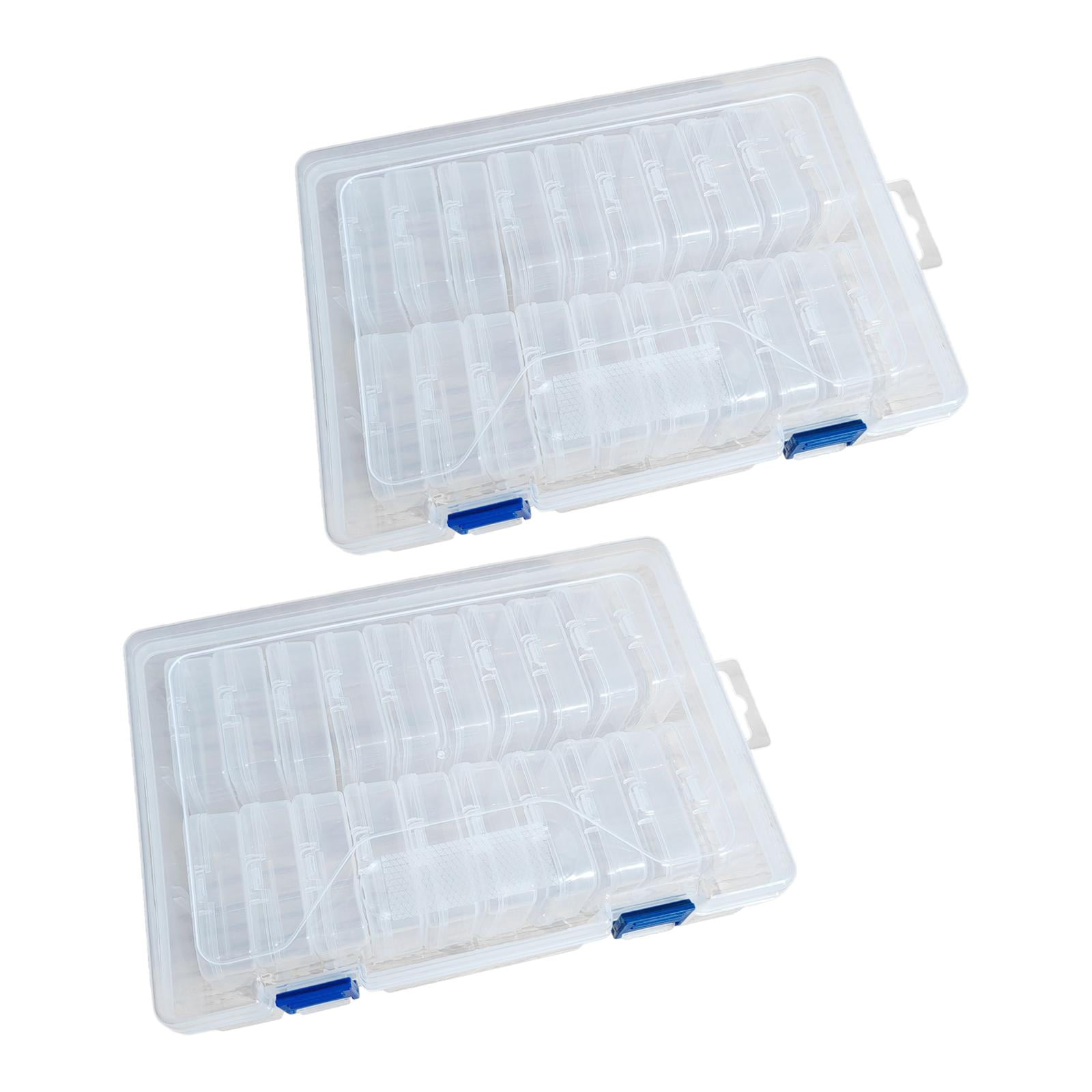 Nishiyuenyi Jewelry Bead Organizer Storage Boxes,Storage Boxes,Craft Storage for Small Items 6.5cmx4.5cmx2cm