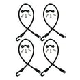 thumbnail image 1 of Colaxi Support de Sangle pour Canne à Pêche, Remplacement de Sangle de Montage sur Pont pour Bateau Marin, 4 Pcs, 1 of 8