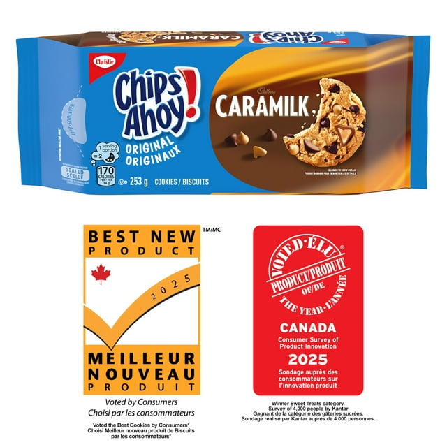 CHIPS AHOY! Crunchy Caramilk Cookies