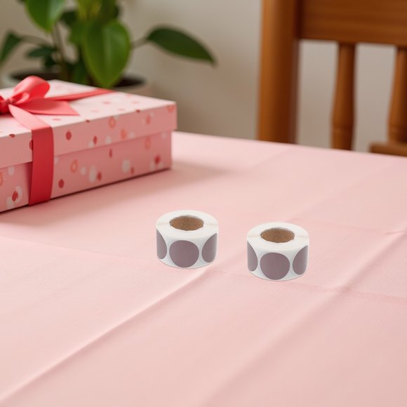 Nestingho 300Ud Pegatinas Redondas De En Oro Rosa Para Tarjetas DIY De Y Bodas