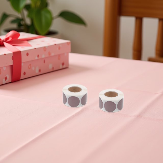 Nestingho 300Ud Pegatinas Redondas De En Oro Rosa Para Tarjetas DIY De Y Bodas