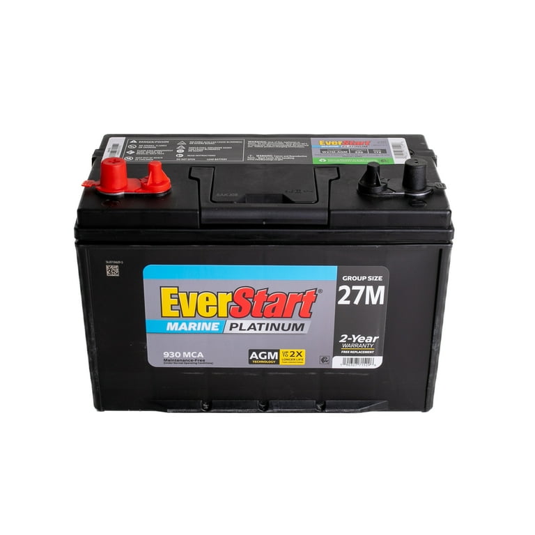 EverStart Group 27 Marine AGM Battery - Walmart.com