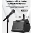 thumbnail image 3 of UHF Professional Microphone Wireless Converter XLR Transmitter Receiver for Dynamic Microphone Guitar Audio Mixer, 3 of 10