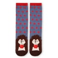 thumbnail image 2 of MeMoi Women's Foot Pet Porcupine Cozy Polka Dot Crew Socks - Mens - Male, 2 of 6