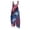 Light Blue, variant on 4th of July Jumpsuits for Women USA Flag Plus Size Sleeveless Cotton Linen 250th Year Rompers Red White Blue Adjustable Straps Stars Stripes Pants Royal Blue 5XL
