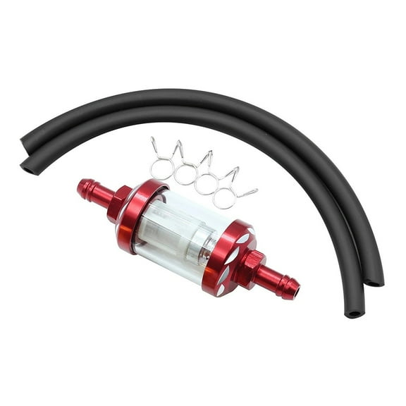 yaaqii Motorcycle fuel filter Aluminum alloy fuel filter 8mm oil filter accessories