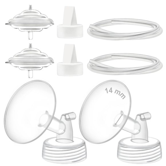 Piezas para Extractor de Leche Maymom Compatibles con Spectra S1 S2 14 mm