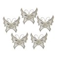 thumbnail image 3 of 50 Piezas de Dijes de Mariposa BLESIY Colgantes de aleación Vintage 3D, 3 of 8