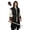 Black, variant on VZQI Men's Medieval Hooded Surcoat Renaissance Tabard Sleeveless Tunic Cloak, Viking LARP Assassin Halloween Cosplay Costume