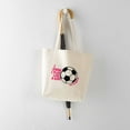 thumbnail image 5 of CafePress - I Know I Play Like A Girl Tote Bag - Unisex Canvas Tote Bag, Beige, 1-Piece, 5 of 7
