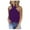Dark Blue, variant on cfhntfmh Going out Tops for Women Trendy Cross Collared Sleeveless Tank Tops Casual off Shoulder Backless Solid Cami Shirts