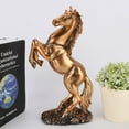 thumbnail image 3 of Décor de Bureau, Sculpture de Cheval de Style Eruopean Sculpture de Cheval Intégration Transparente, 3 of 8