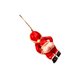 thumbnail image 1 of Bearachild Colgante de trasero con fugas de Papá Noel, adorno colgante de árbol de Navidad de resina para interiores y exteriores, decoración navideña Kits de decoración para fiestas Positivo Bearachild HA044573-01, 1 of 6