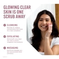 thumbnail image 3 of Face Scrubber Scrubber Scrub® de silicona antimicrobiana rosa, 1 paquete, 3 of 7