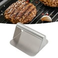thumbnail image 4 of Burger Smasher, Professional 5.5 Inches Even Heat Transfer Burger Press  For Kitchen Tools, 4 of 8