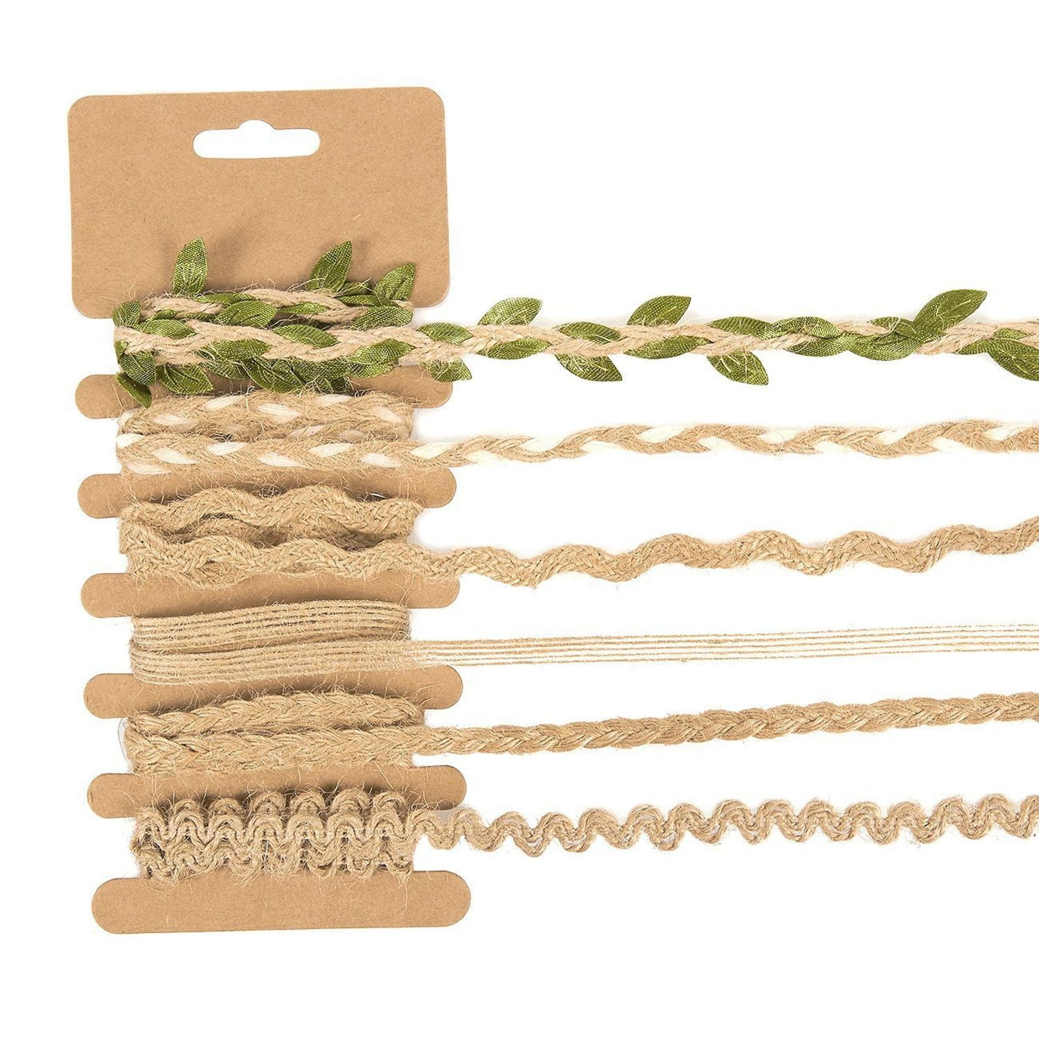 thin burlap ribbon