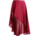 thumbnail image 2 of Falda de ballet para mujer, falda de baile ajustable, ropa de práctica para adultos, falda larga de gasa para profesora de gimnasia, velo de una pieza, 2 of 4