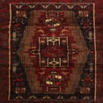 thumbnail image 1 of Ahgly Company Machine Washable Indoor Square Traditional Bakers Brown Area Rugs, 5' Square, 1 of 7