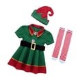 thumbnail image 3 of Ropa de disfraces de Navidad, disfraces de cosplay, accesorios de fotografía para Halloween, carnaval, cumpleaños, decoración navideña Mujeres 160cm, 3 of 8
