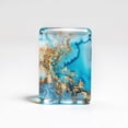 thumbnail image 3 of Blue Ocean Themed Acrylic American Mahjong Set includes 160 blue ocean-themed acrylic mahjong tiles (1.2 inches, tiles only), a mahjong game set., 3 of 4