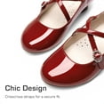 thumbnail image 2 of DREAM PAIRS Girls’ Mary Jane Dress Shoes, Round Toe Strap Pumps for Weddings, Parties, and Princess Dress-Up – Little/Big Kids, 2 of 5