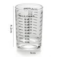 thumbnail image 3 of Taza medidora de vidrio Gloria con litro vaso para cocinar taza para hornear negro Jarras medidoras, 3 of 9