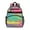 Colorful Tie Dye-2, variant on Colorful Tie Dye Pattern Backpack for School,Cute School Bag,Schoolbag with Adjustable Shoulder Straps & Padded Back,15.25"x11.5"x5.25"